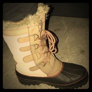 Khombu winter lace up boots